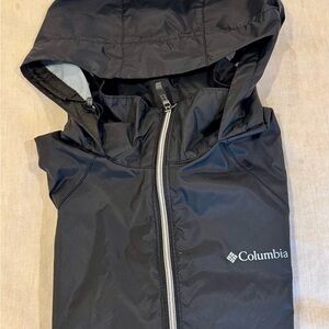 Columbia Kids Black Raincoat